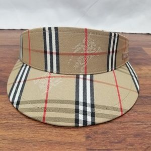 Vintage Burberrys Visor Hat